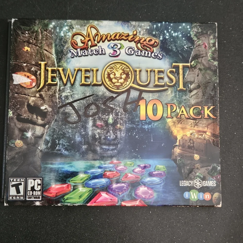 4 Legacy Games PC lot, Supernatural Stories 2 & 3, Jewel Quest, Magical Matches
